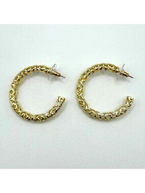 Kendra Scott Maggie Gold-Tone Hoop Earrings